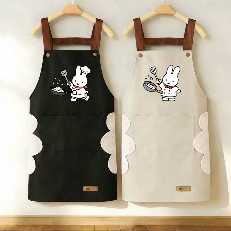 Home Cooking Restaurants - New Cartoon Miffy Rabbit Apron Waterproof
