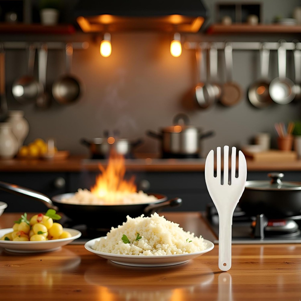 Large White Plastic Rice Paddl – Home Cooking Restaurants recenzja i cena