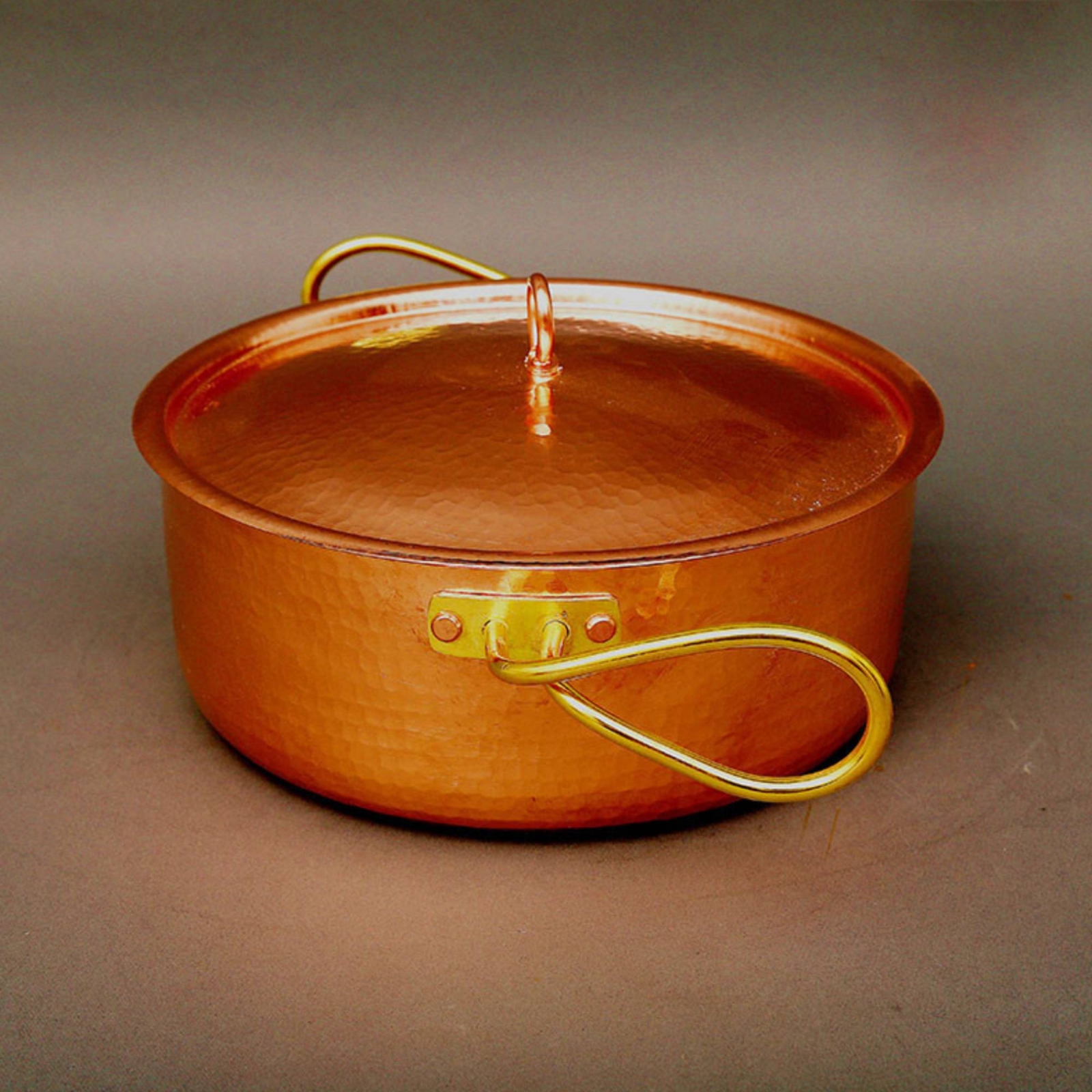 Copper Pot with Lid Elegant Ha – Home Cooking Restaurants recenzja i cena