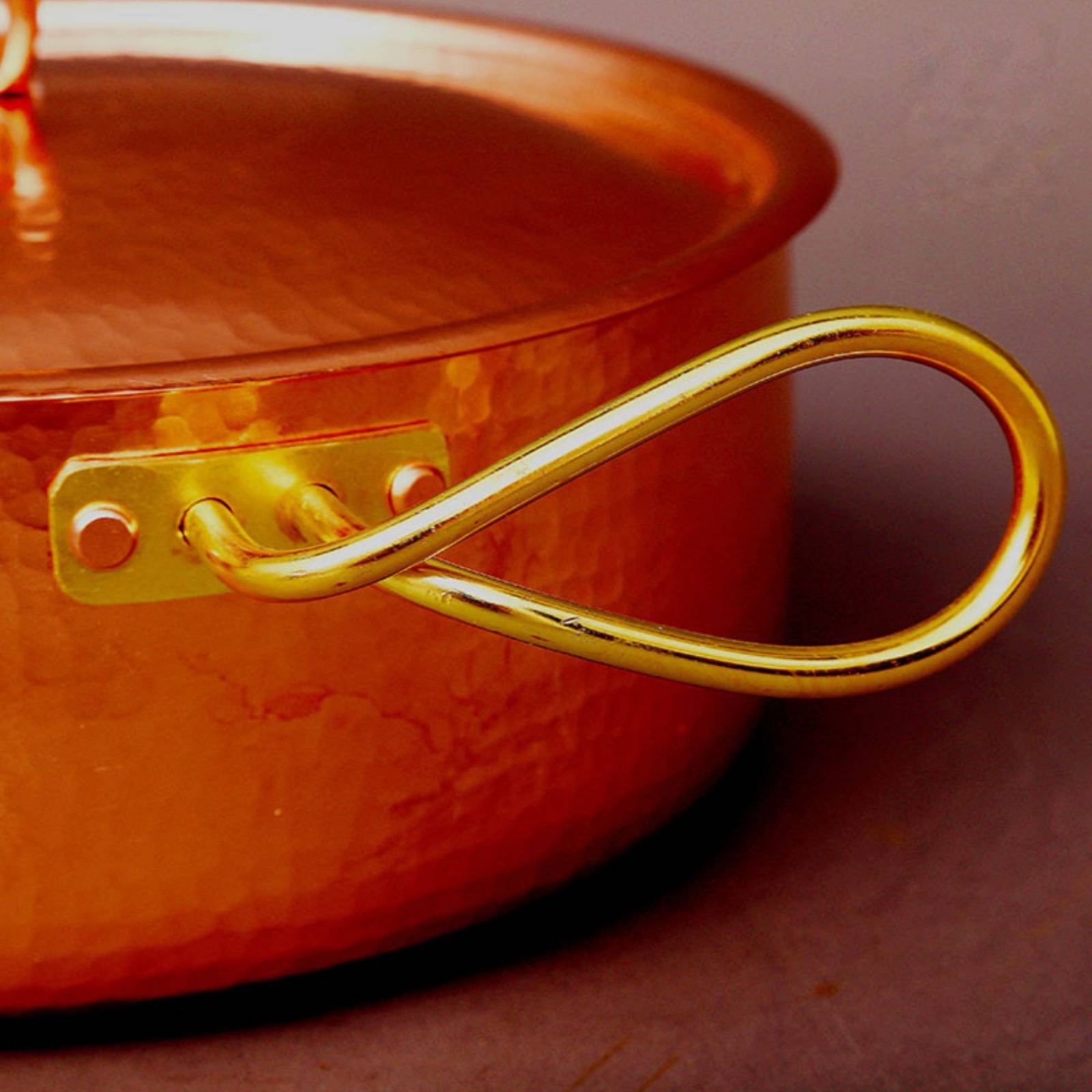 Copper Pot with Lid Elegant Ha – Home Cooking Restaurants recenzja i cena