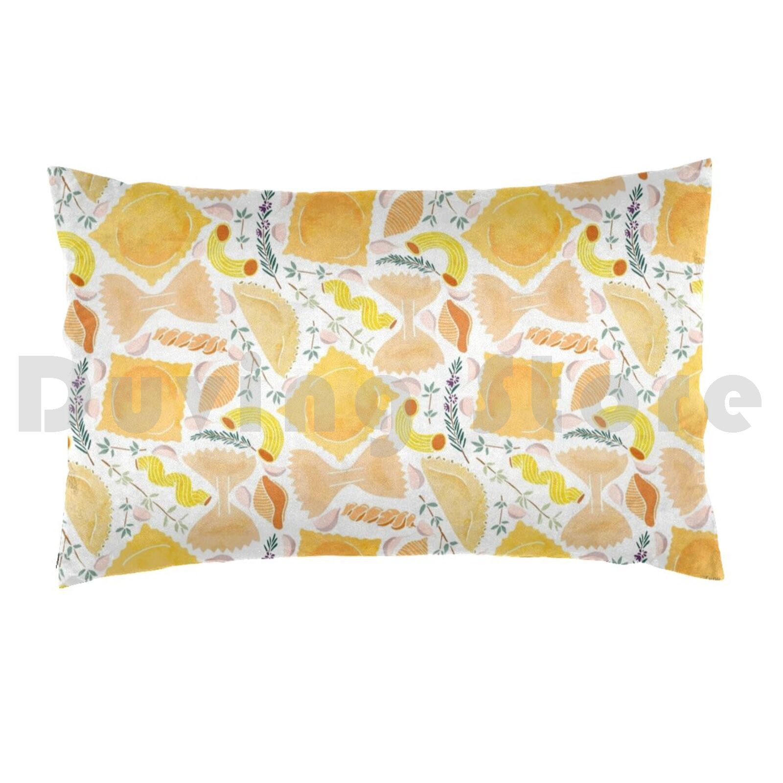 Pasta Pattern On White Pillow  – Home Cooking On recenzja i cena