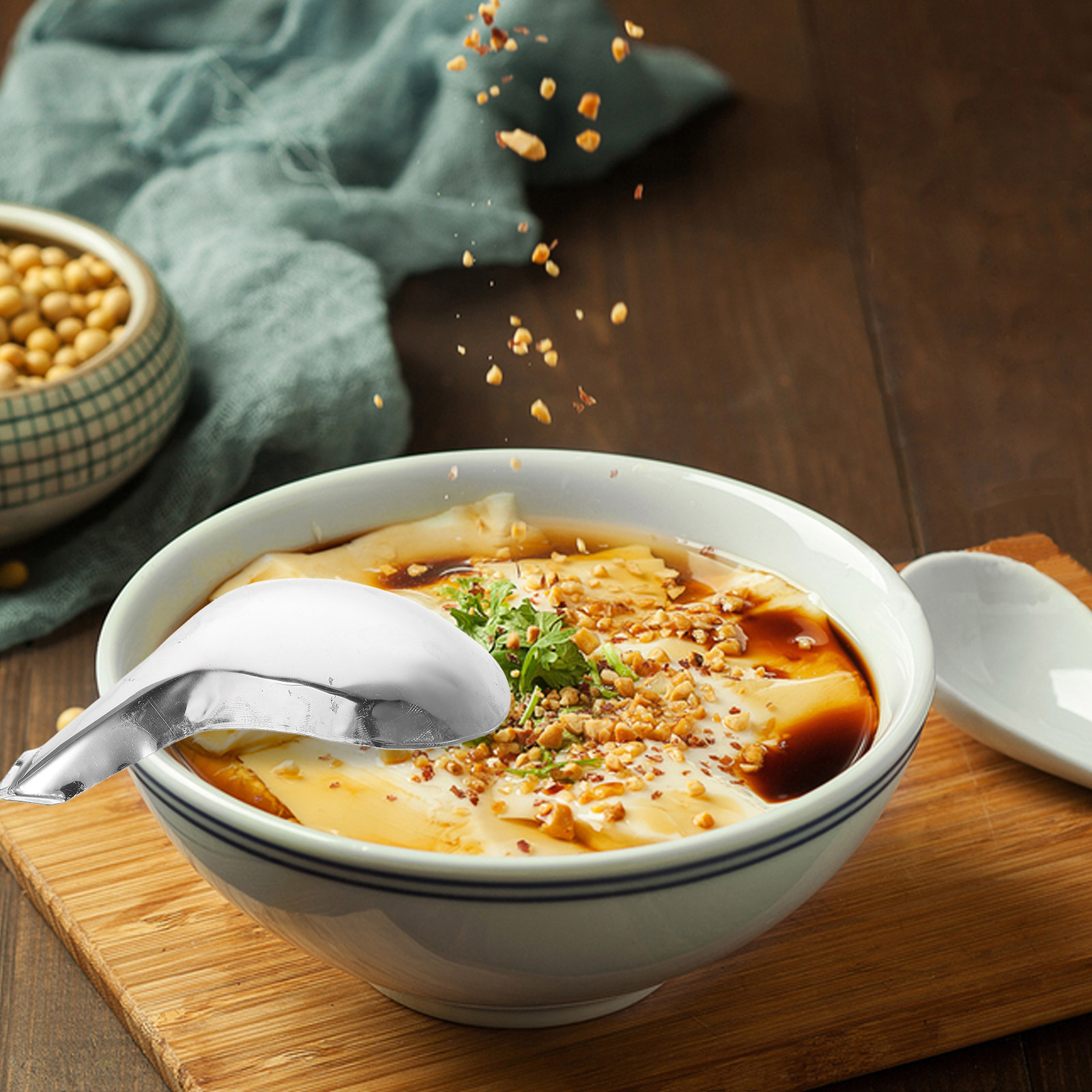 Stainless Steel Tofu Ladle Fla – Home Cooking Restaurants recenzja i cena