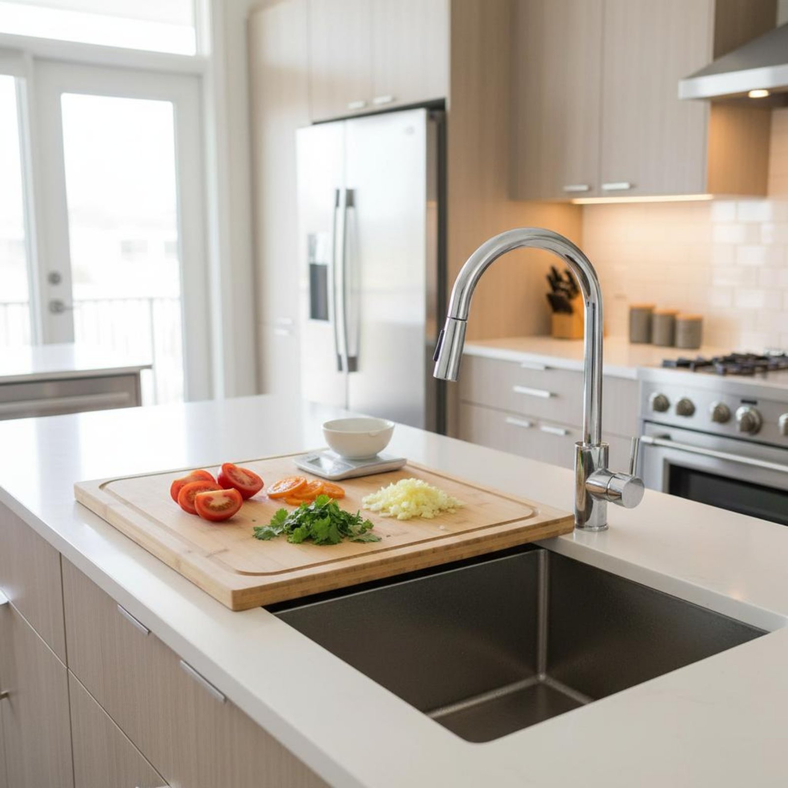 Over the Sink Cutting Board Mu – Home Cooking Usa recenzja i cena