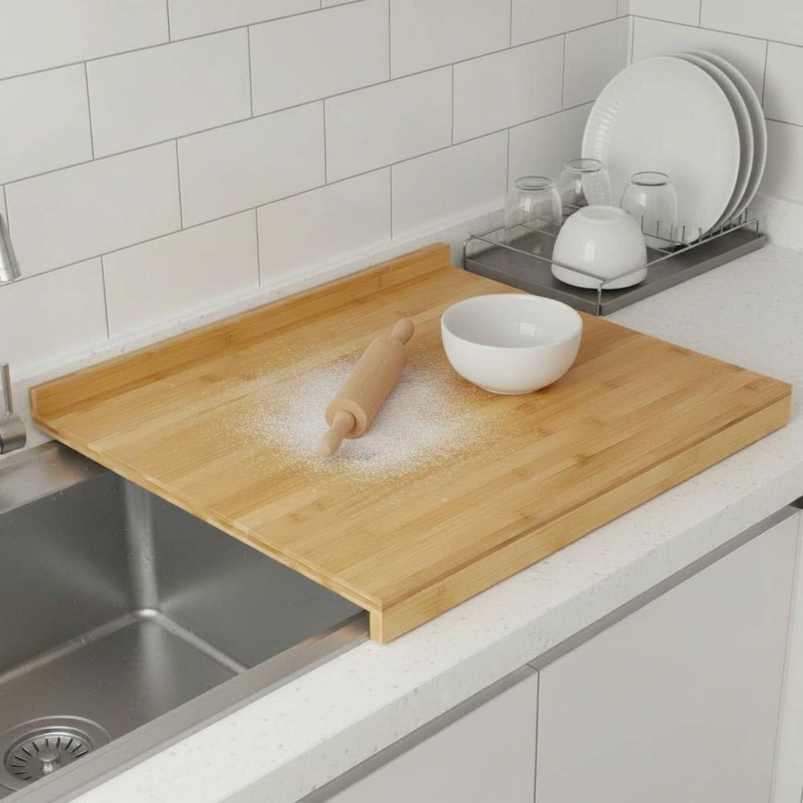 Over the Sink Cutting Board Mu – Home Cooking Usa recenzja i cena