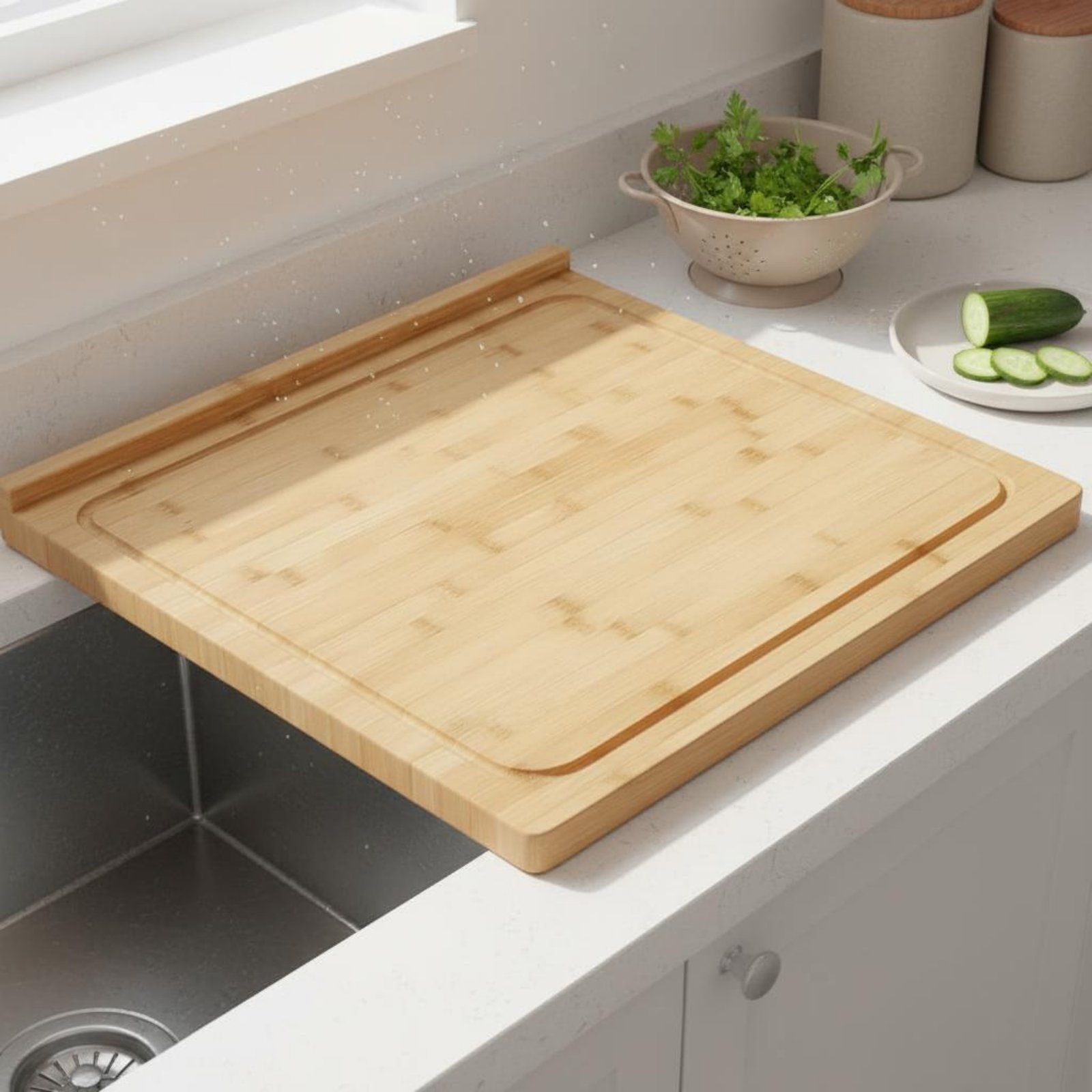 Over the Sink Cutting Board Mu – Home Cooking Usa recenzja i cena