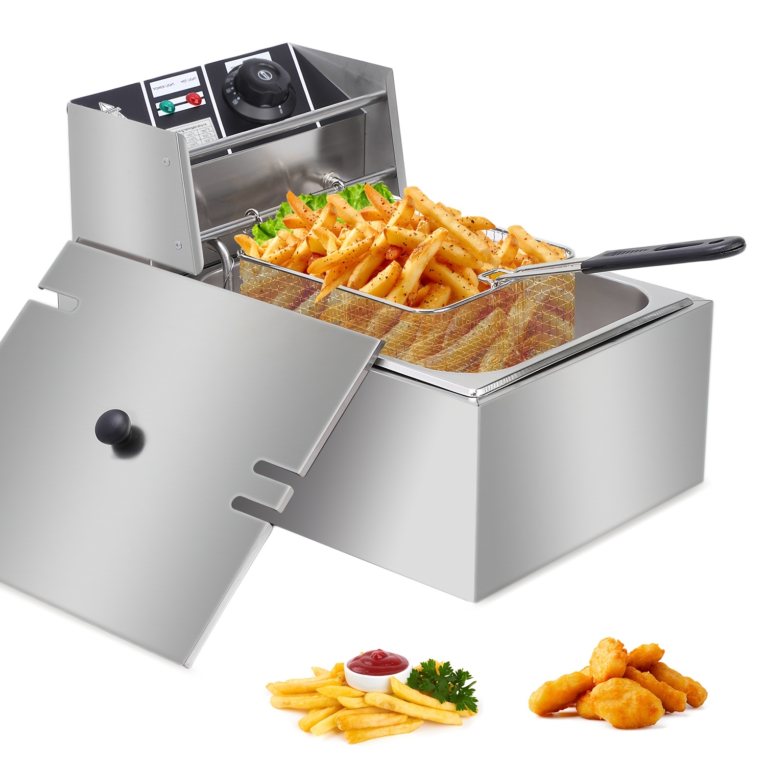 1.59gal Electric Deep Fryer, w – Home Cooking Restaurants recenzja i cena