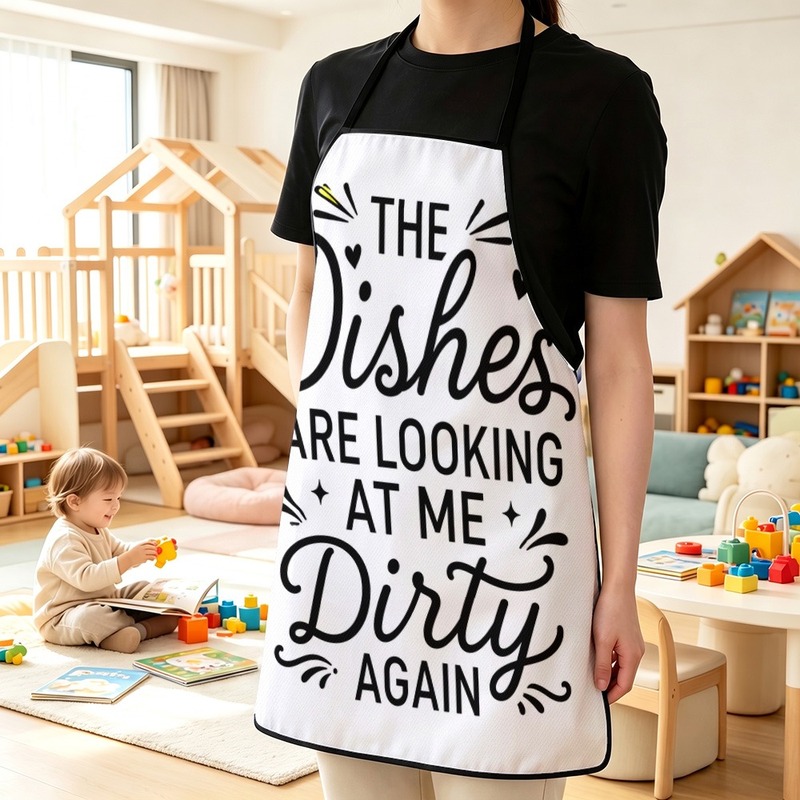 1PC【Apron】2DFlat effect，Focusi – Home Cooking On recenzja i cena